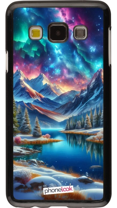 Samsung Galaxy A3 (2015) Case Hülle - Fantasiebergsee Himmel Sterne