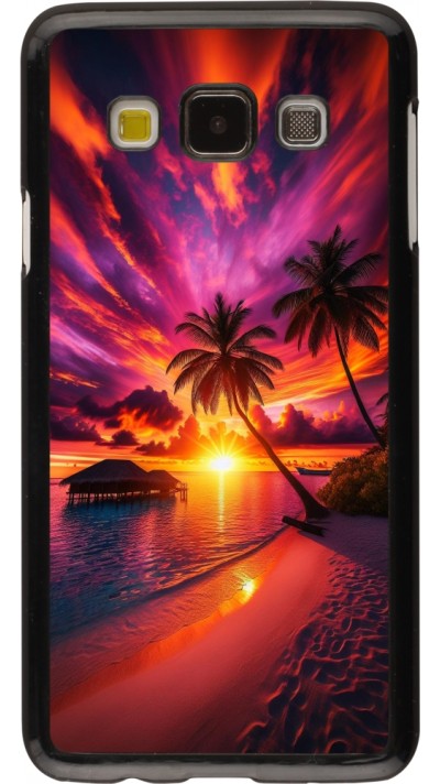 Samsung Galaxy A3 (2015) Case Hülle - Malediven Abenddämmerung Glückseligkeit