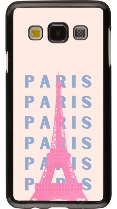 Samsung Galaxy A3 (2015) Case Hülle - Paris Pink Print