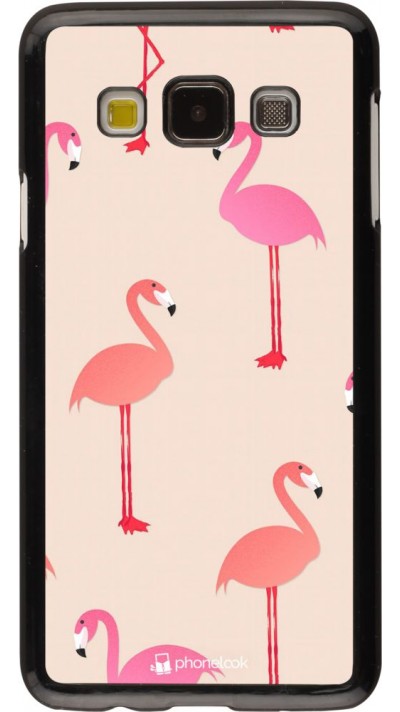 Hülle Samsung Galaxy A3 (2015) - Pink Flamingos Pattern