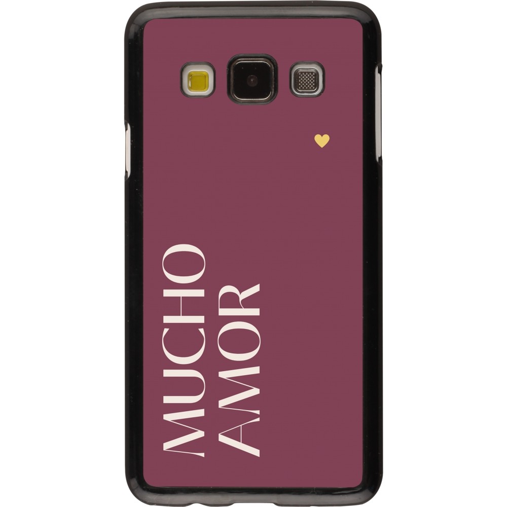 Samsung Galaxy A3 (2015) Case Hülle - Valentine 2024 mucho amor rosado