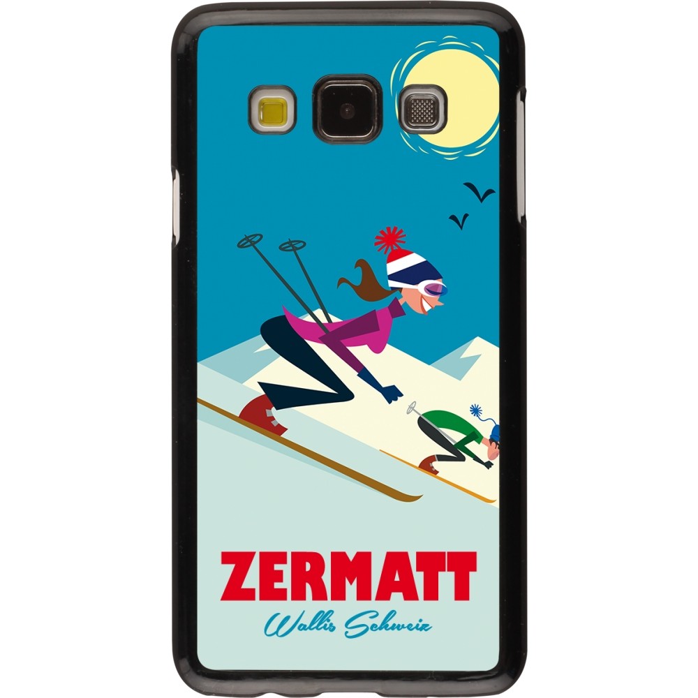 Samsung Galaxy A3 (2015) Case Hülle - Zermatt Ski Downhill