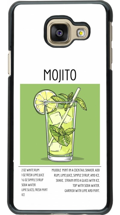 Samsung Galaxy A3 (2016) Case Hülle - Cocktail Rezept Mojito