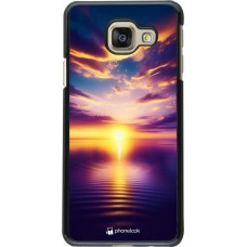 Samsung Galaxy A3 (2016) Case Hülle - Sonnenuntergang gelb violett