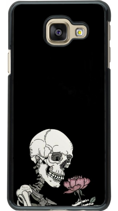 Samsung Galaxy A3 (2016) Case Hülle - Halloween 2023 rose and skeleton