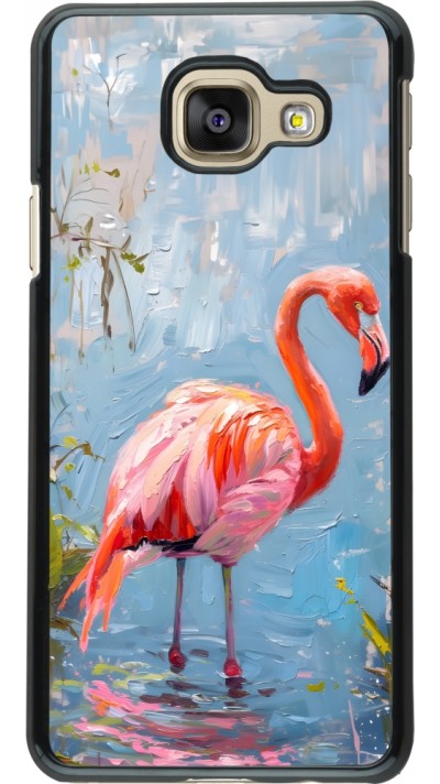 Samsung Galaxy A3 (2016) Case Hülle - Paint Flamingo