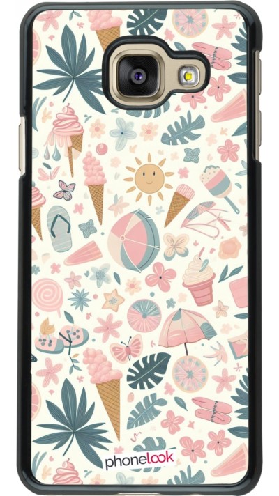 Coque Samsung Galaxy A3 (2016) - Summer Pink Pattern