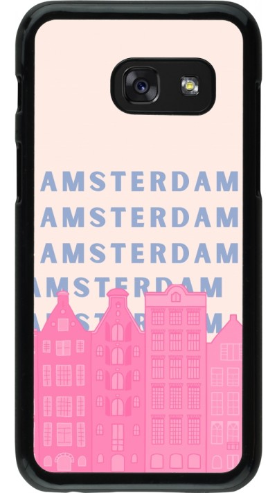 Samsung Galaxy A3 (2017) Case Hülle - Amsterdam Pink Print