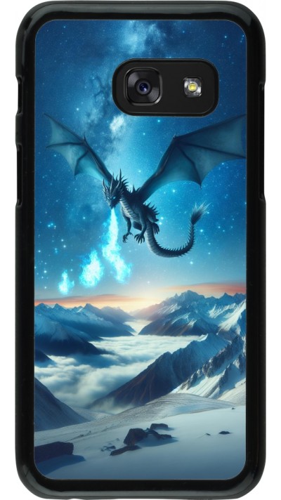 Samsung Galaxy A3 (2017) Case Hülle - Drache nächtliche Berg