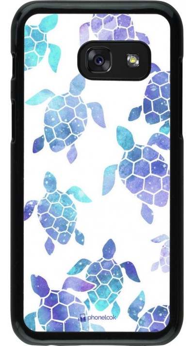 Hülle Samsung Galaxy A3 (2017) - Turtles pattern watercolor