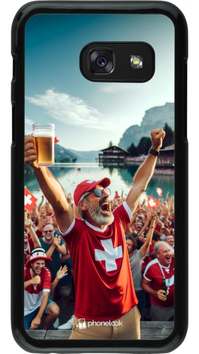 Samsung Galaxy A3 (2017) Case Hülle - Schweizer Sieg Fanzone Euro 2024