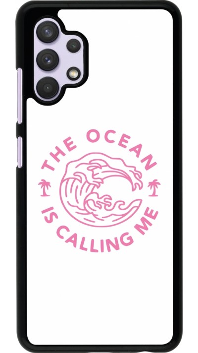 Samsung Galaxy A32 Case Hülle - The Ocean is calling me