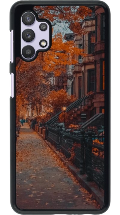 Samsung Galaxy A32 5G Case Hülle - Autumn 2024 city