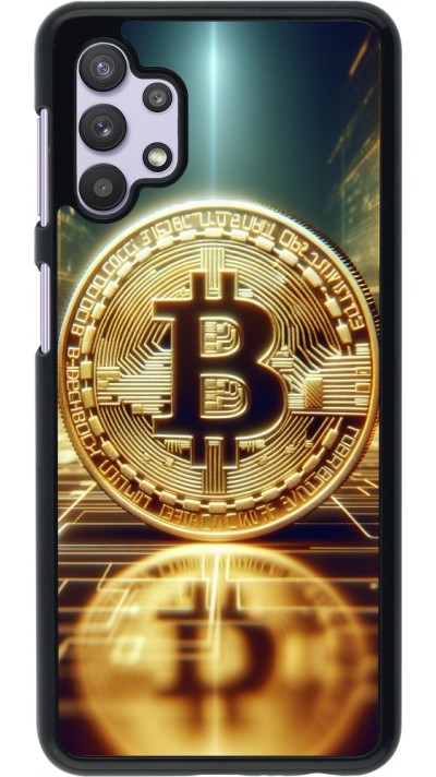 Samsung Galaxy A32 5G Case Hülle - Bitcoin Stehen