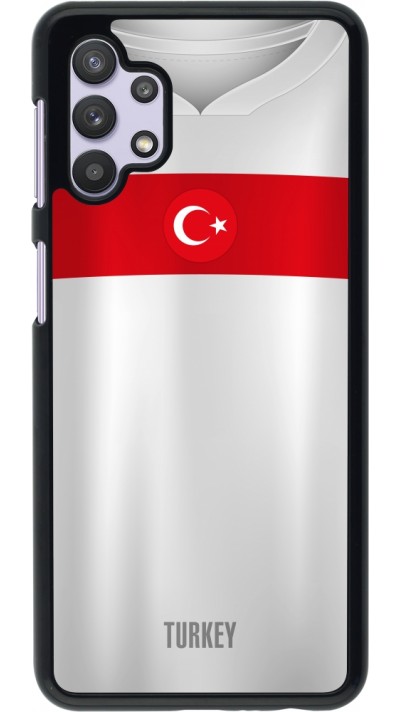 Samsung Galaxy A32 5G Case Hülle - Türkei personalisierbares Fussballtrikot