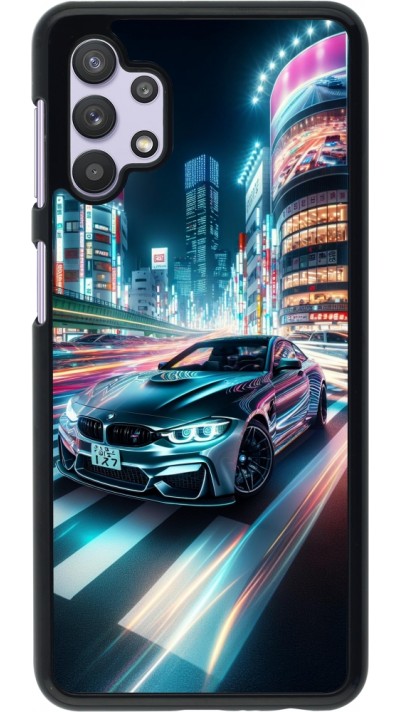 Samsung Galaxy A32 5G Case Hülle - BMW M4 Tokio Nacht