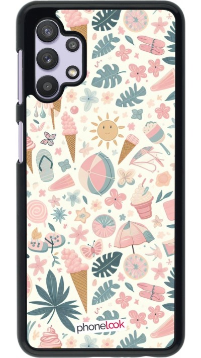 Coque Samsung Galaxy A32 5G - Summer Pink Pattern