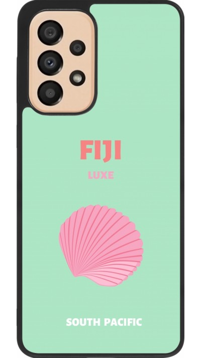 Samsung Galaxy A33 5G Case Hülle - Silikon schwarz Pop Summer Destination Fiji