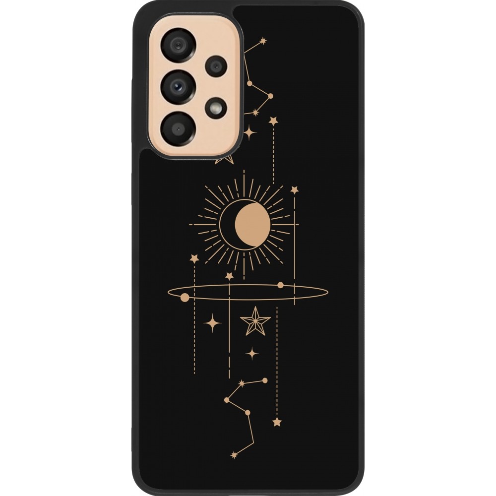 Samsung Galaxy A33 5G Case Hülle - Silikon schwarz Spring 23 astro