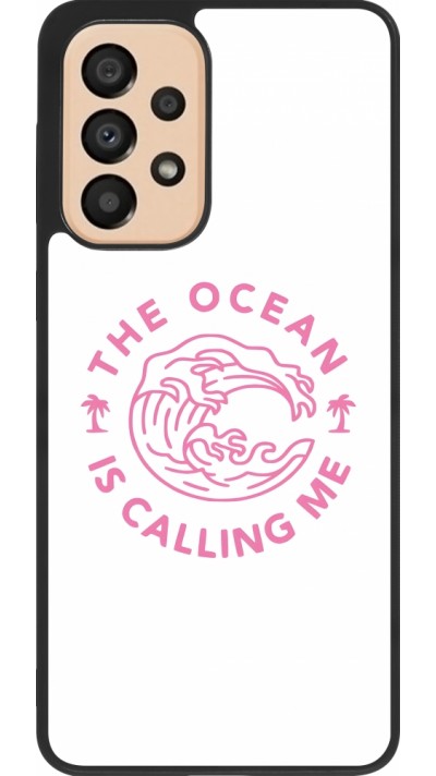 Coque Samsung Galaxy A33 5G - Silicone rigide noir The Ocean is calling me