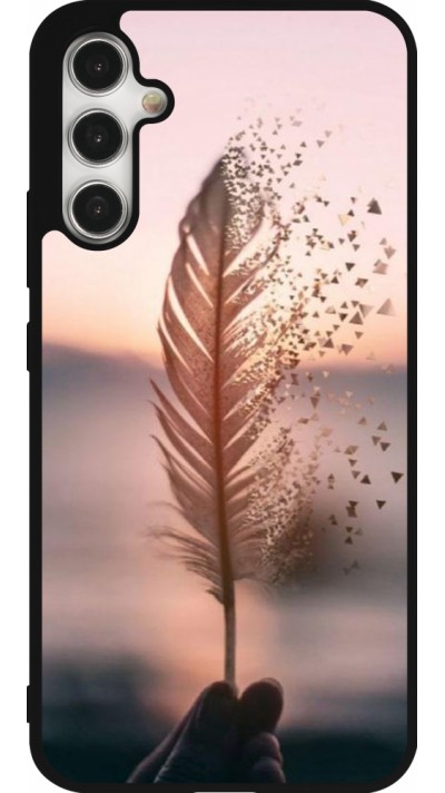 Samsung Galaxy A34 5G Case Hülle - Silikon schwarz Hello September 11 19