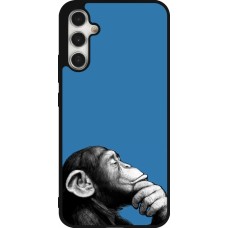 Samsung Galaxy A34 5G Case Hülle - Silikon schwarz Monkey Pop Art