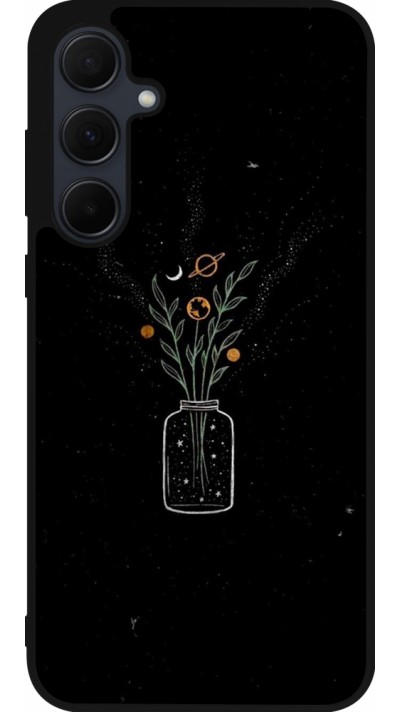 Samsung Galaxy A35 5G Case Hülle - Silikon schwarz Vase black