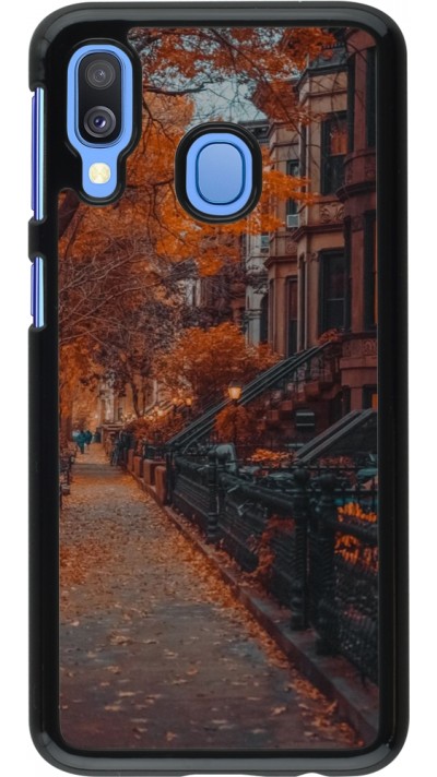 Samsung Galaxy A40 Case Hülle - Autumn 2024 city