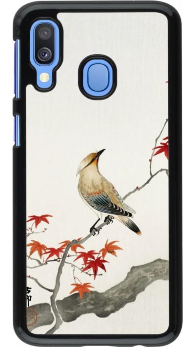 Samsung Galaxy A40 Case Hülle - Japanese Bird