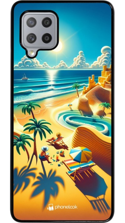 Samsung Galaxy A42 5G Case Hülle - Sonnenuntergang Brise