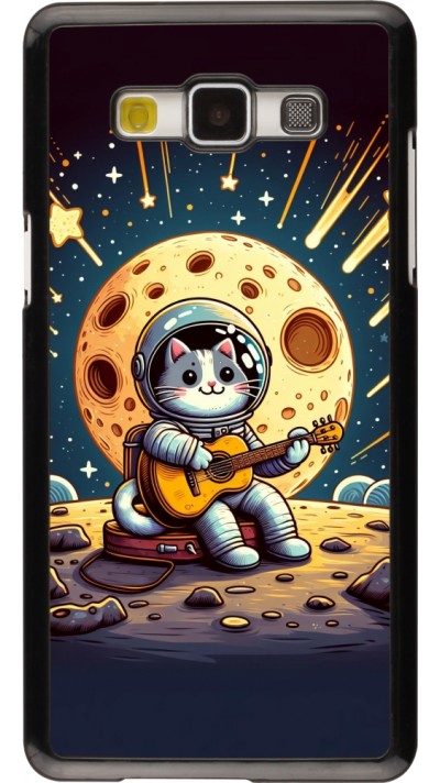 Samsung Galaxy A5 (2015) Case Hülle - AstroKatze RockMond