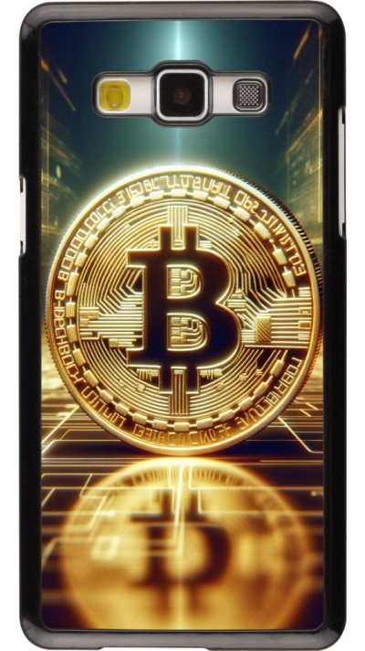 Samsung Galaxy A5 (2015) Case Hülle - Bitcoin Stehen