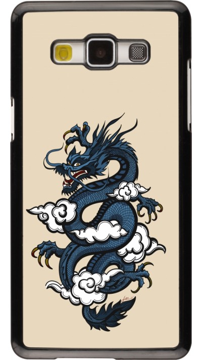 Samsung Galaxy A5 (2015) Case Hülle - Blue Dragon Tattoo