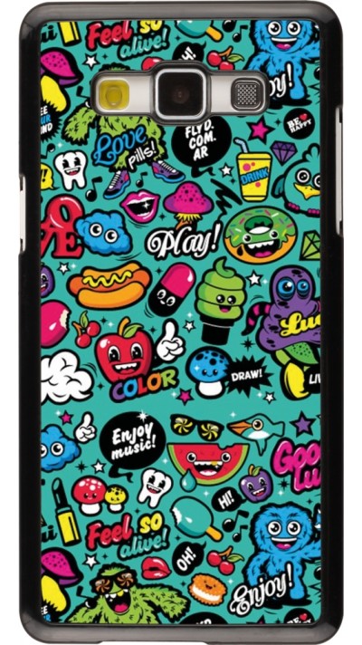 Samsung Galaxy A5 (2015) Case Hülle - Cartoons old school