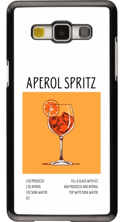 Samsung Galaxy A5 (2015) Case Hülle - Cocktail Rezept Aperol Spritz