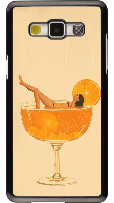 Samsung Galaxy A5 (2015) Case Hülle - Cocktail Bath Vintage