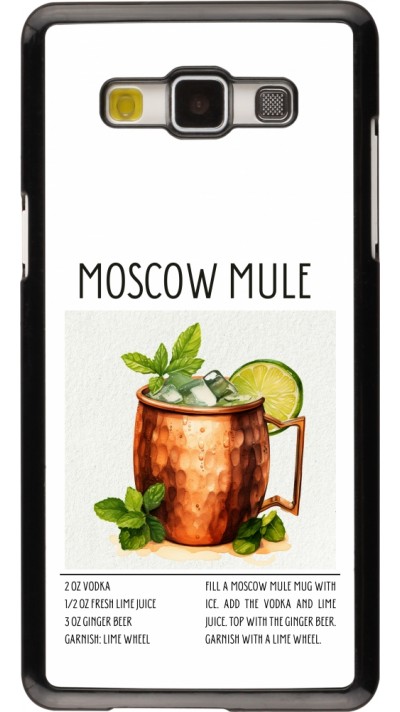 Samsung Galaxy A5 (2015) Case Hülle - Cocktail Rezept Moscow Mule