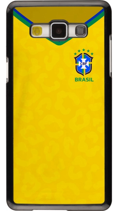 Samsung Galaxy A5 (2015) Case Hülle - Brasilien 2022 personalisierbares Fußballtrikot