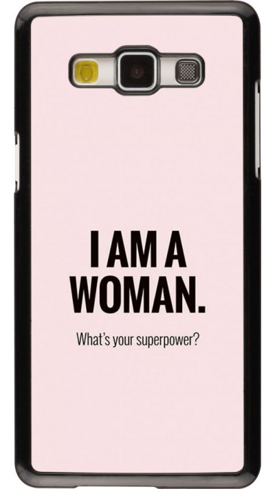 Hülle Samsung Galaxy A5 (2015) - I am a woman