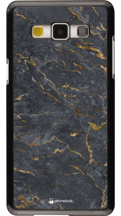 Hülle Samsung Galaxy A5 (2015) - Grey Gold Marble