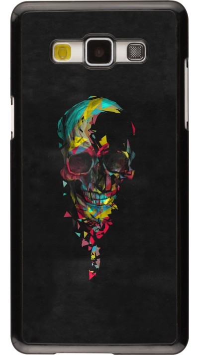 Samsung Galaxy A5 (2015) Case Hülle - Halloween 22 colored skull