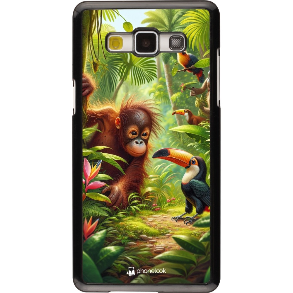 Samsung Galaxy A5 (2015) Case Hülle - Tropischer Dschungel Tayrona