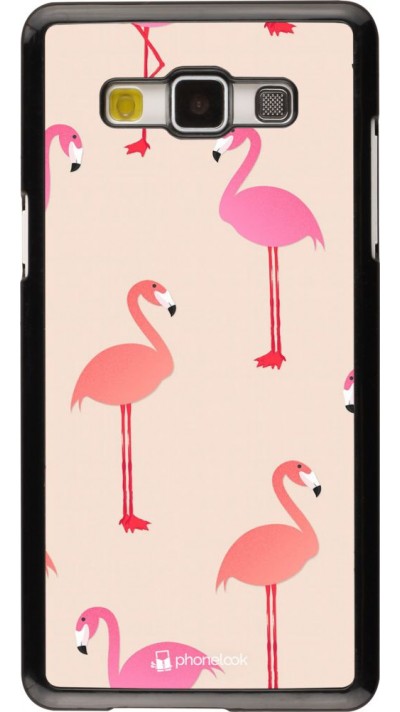 Hülle Samsung Galaxy A5 (2015) - Pink Flamingos Pattern