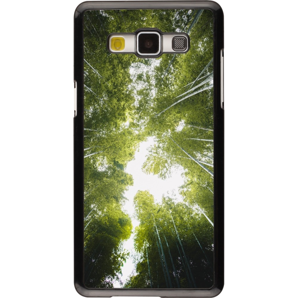 Samsung Galaxy A5 (2015) Case Hülle - Spring 23 forest blue sky