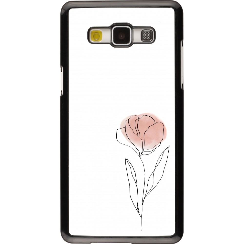 Samsung Galaxy A5 (2015) Case Hülle - Spring 23 minimalist flower