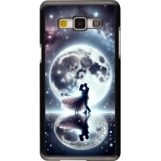 Samsung Galaxy A5 (2015) Case Hülle - Valentin 2024 Liebe unter dem Mond