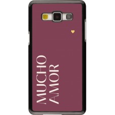 Samsung Galaxy A5 (2015) Case Hülle - Valentine 2024 mucho amor rosado