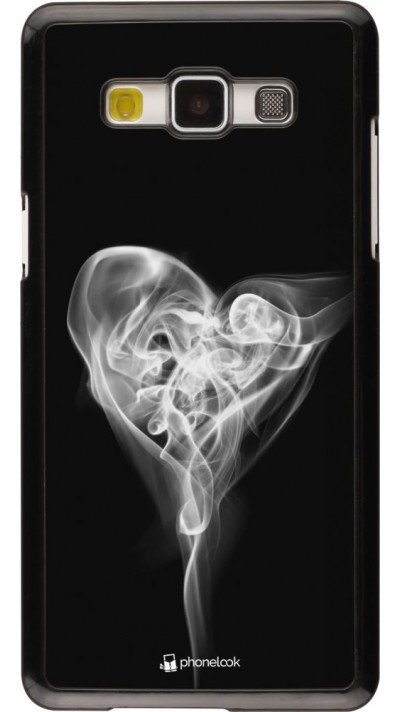 Hülle Samsung Galaxy A5 (2015) - Valentine 2022 Black Smoke