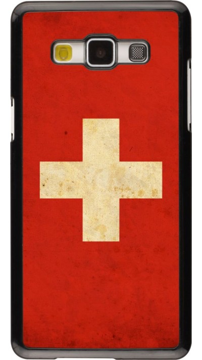 Coque Samsung Galaxy A5 - Vintage Flag SWISS