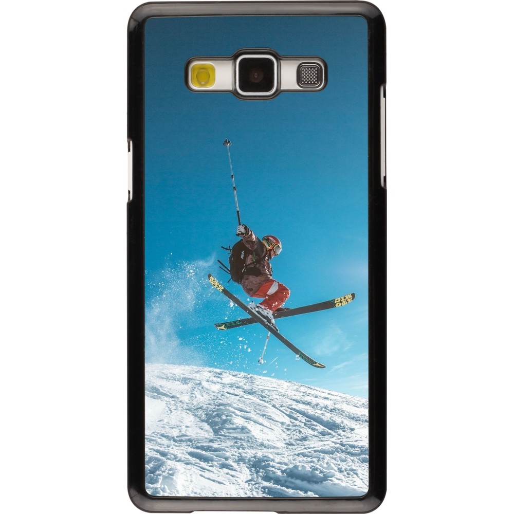 Samsung Galaxy A5 (2015) Case Hülle - Winter 22 Ski Jump